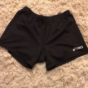 Black ASICS spandex